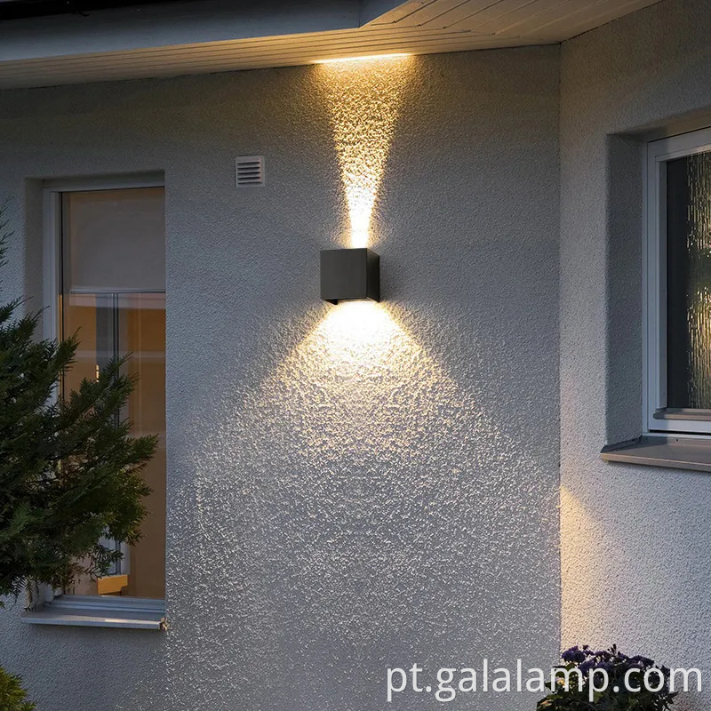 Moderno Nordic 6W à prova d'água LED LED LUZ